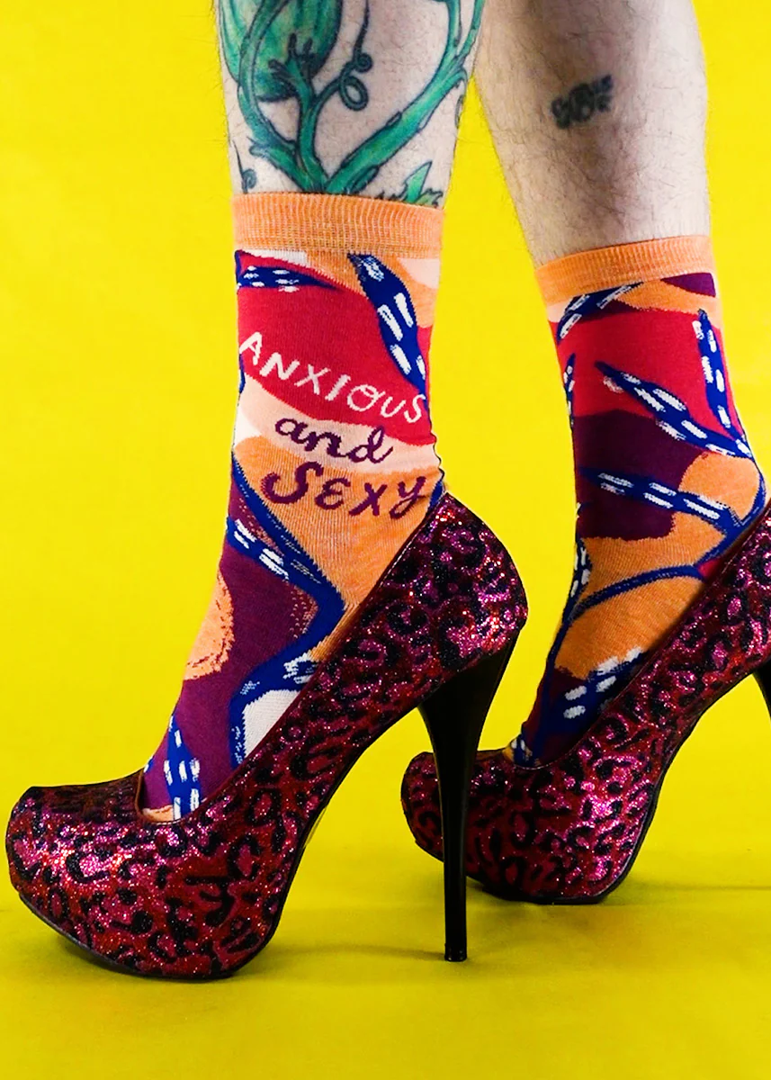 Anxious and Sexy Women's Socks - Image 2