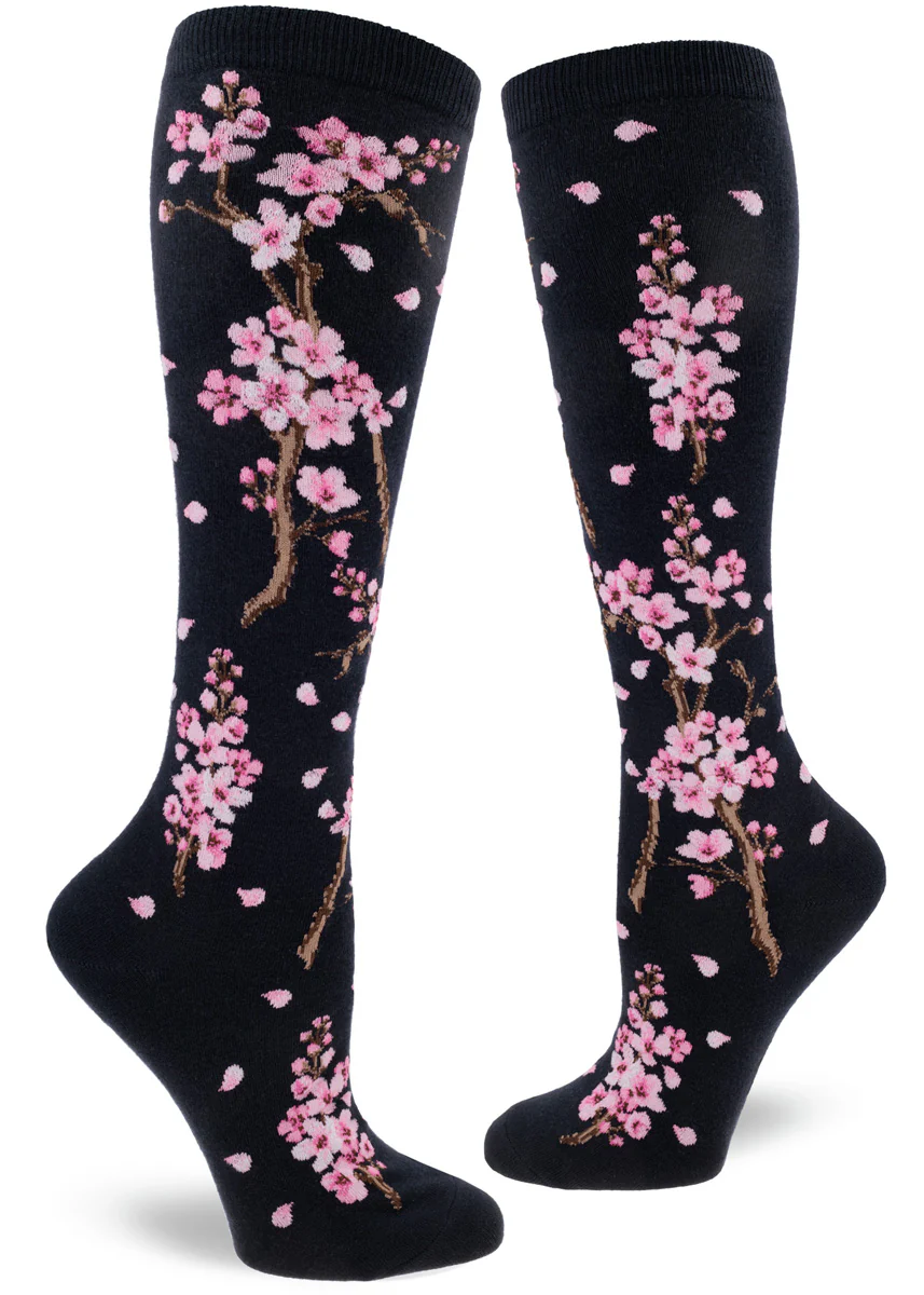 Cherry Blossom Knee Socks - Image 3