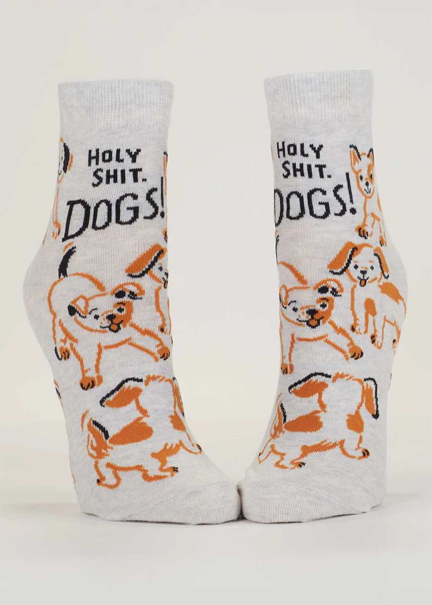 Holy Shit Dogs Women's Ankle Socks