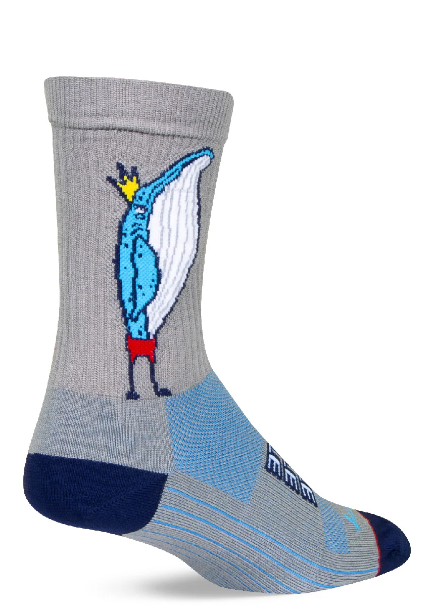 Humpback Whale Crew Socks