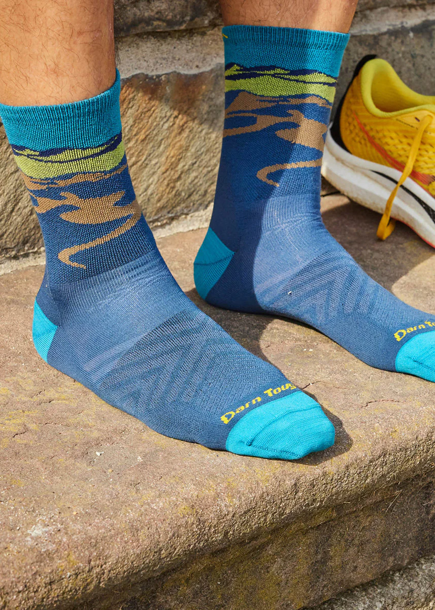 Men's Midnight Ridge Runner Ultra-Lightweight Wool Socks - Image 3