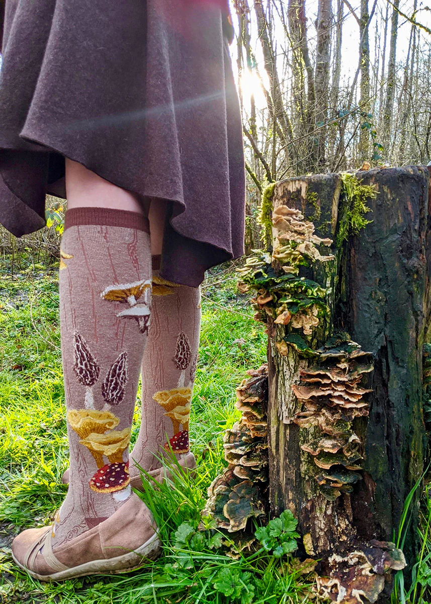 Mushroom Knee Socks - Image 3