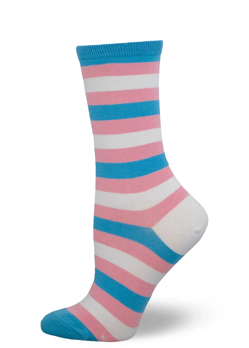 Trans Pride Stripe S/M Socks
