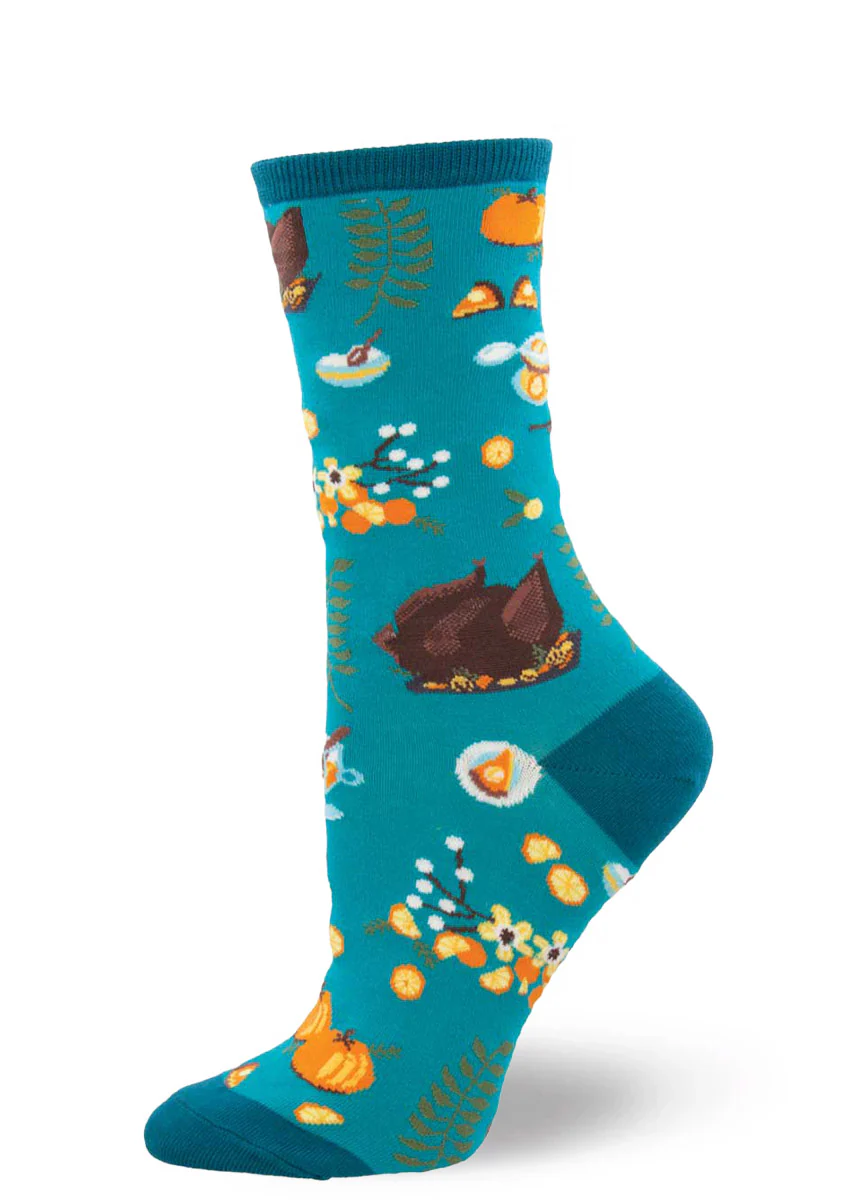 Turkey Dinner Women's Socks